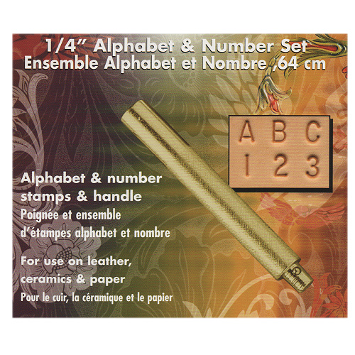 Punzierstempel Set Alphabet Und Nummern 6 4mm